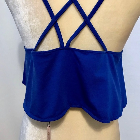 Victoria's Secret NWT Blue Crop Tank Top Women Various - Picture 7 of 10